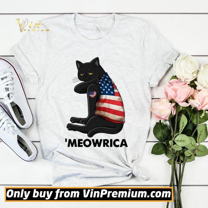 Black Cat Meowrica shirt sweater 688607df black cat meowrica shirt sweater 4 - Black Cat Meowrica shirt sweater