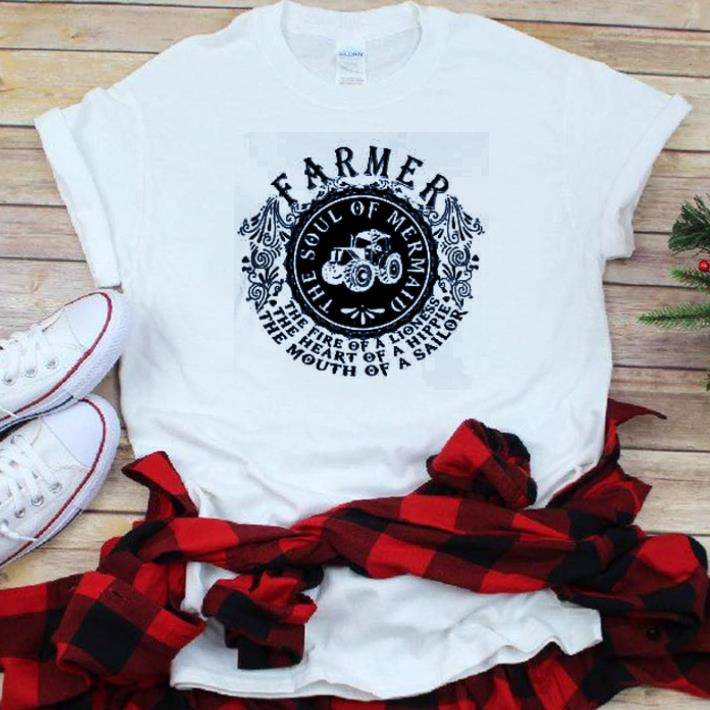 Official Farmer The Soul Of Mermaid The Fire Of A Lioness.png Shirt