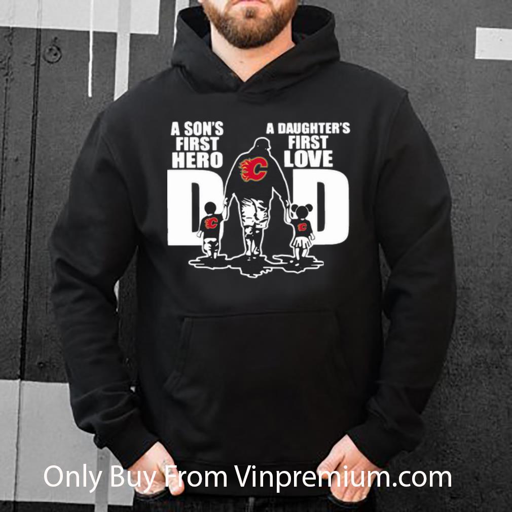 6c4982c3 original calgary flames dad a son s first hero a daughter s first love shirt 4 - Original Calgary Flames Dad A Son's First Hero A Daughter's First Love shirt