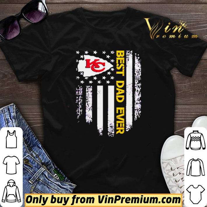 Kansas City Chiefs best dad ever America Flag shirt sweater