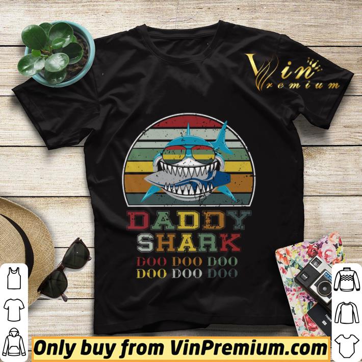 Daddy Shark Doo Vintage Happy Father's Day shirt sweater 714f66bd daddy shark doo vintage happy father s day shirt sweater 4 - Daddy Shark Doo Vintage Happy Father's Day shirt sweater