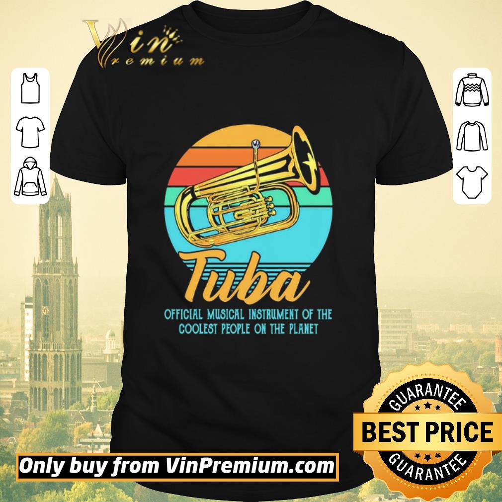 Awesome Original Tuba official musical instrument of the coolest people on the planet vintage shirt sweater