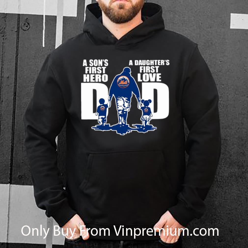 7505ef05 nice new york mets dad a son s first hero a daughter s first love shirt 4 - Nice New York Mets Dad A Son's First Hero A Daughter's First Love shirt