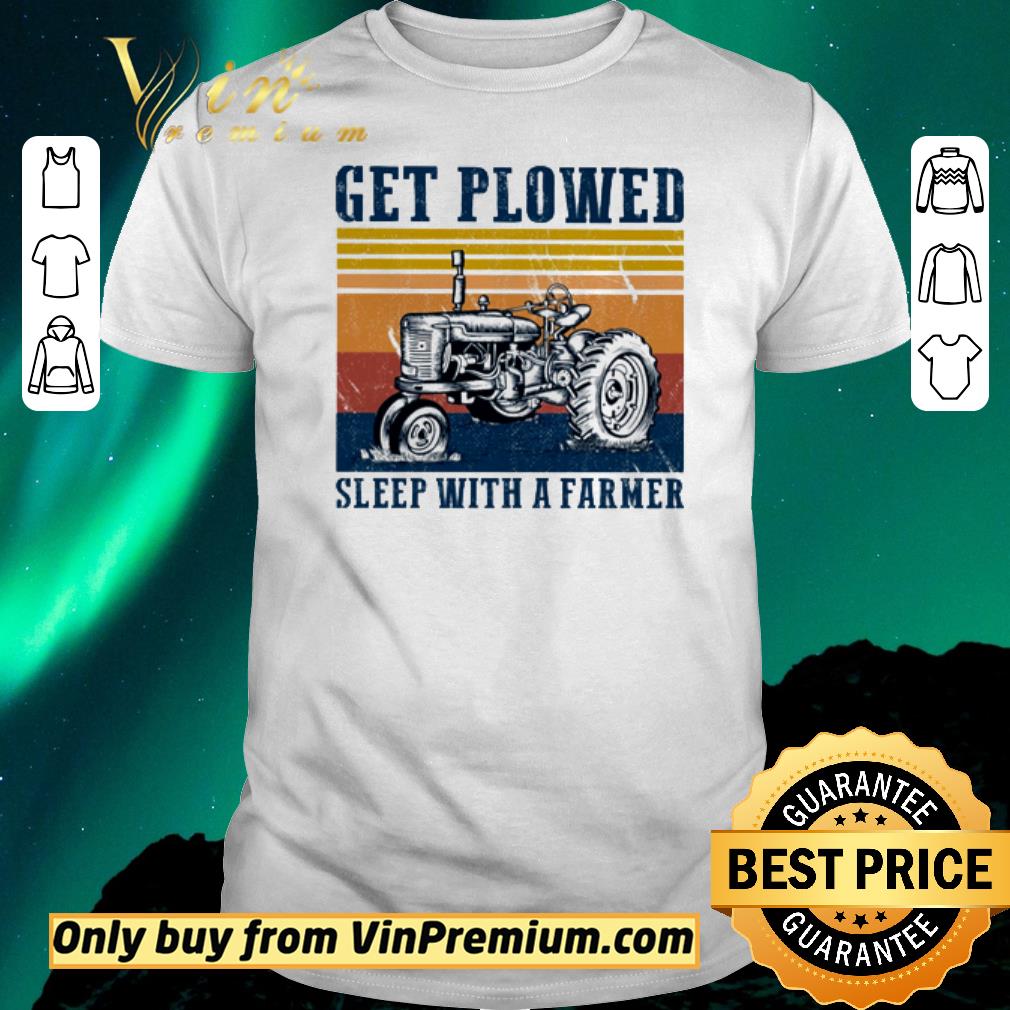 Original Top Tractor get plowed sleep with a farmer vintage shirt sweater