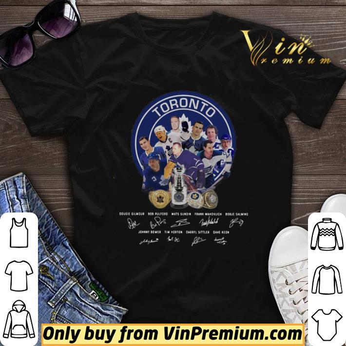 Toronto Maple Leafs Stanley Cup Champions signature shirt sweater