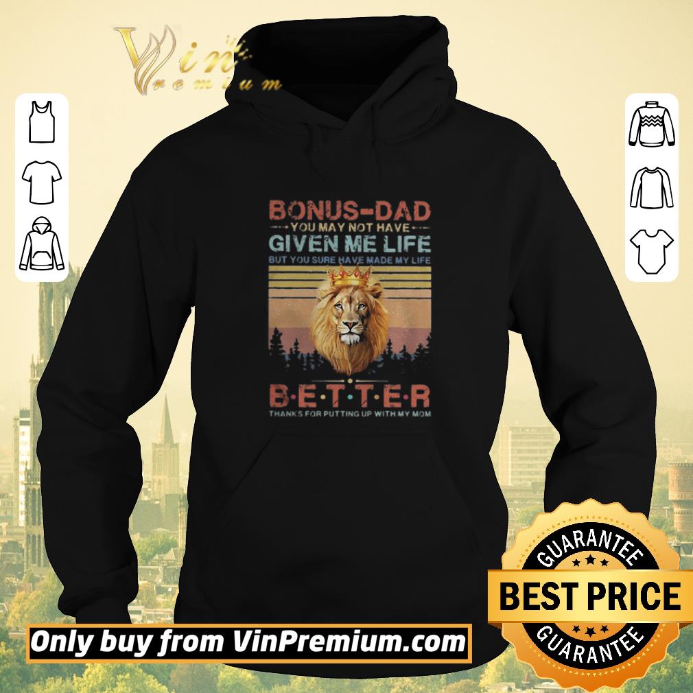 84d9e277 funny lion bonus dad better thanks for putting up with my mom vintage shirt sweater 4 - Funny Lion bonus-dad better thanks for putting up with my mom vintage shirt sweater