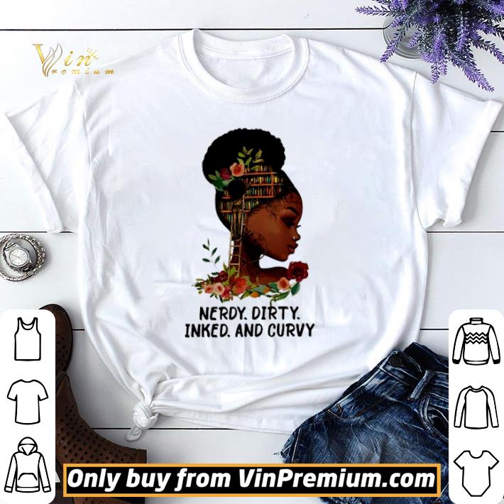 Nerdy dirty inked and curvy shirt sweater