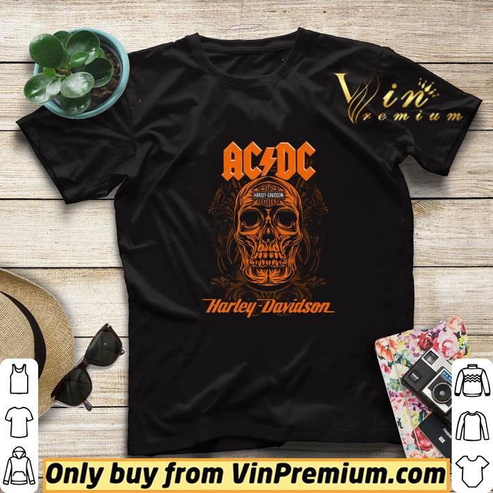 93519de7 skull ac dc motor harley davidson shirt sweater 4 - Skull AC DC Motor Harley Davidson shirt sweater