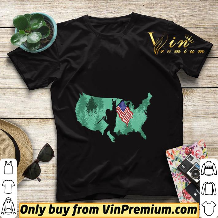 93fd3309 bigfoot rock and roll american forest with flag shirt sweater 4 - Bigfoot Rock And Roll American Forest With Flag shirt sweater