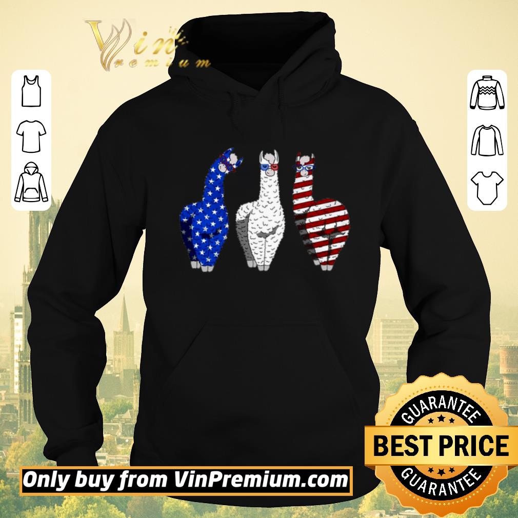 977e710b original llama american flag veteran independence day shirt sweater 4 - Original Llama American Flag Veteran Independence Day shirt sweater
