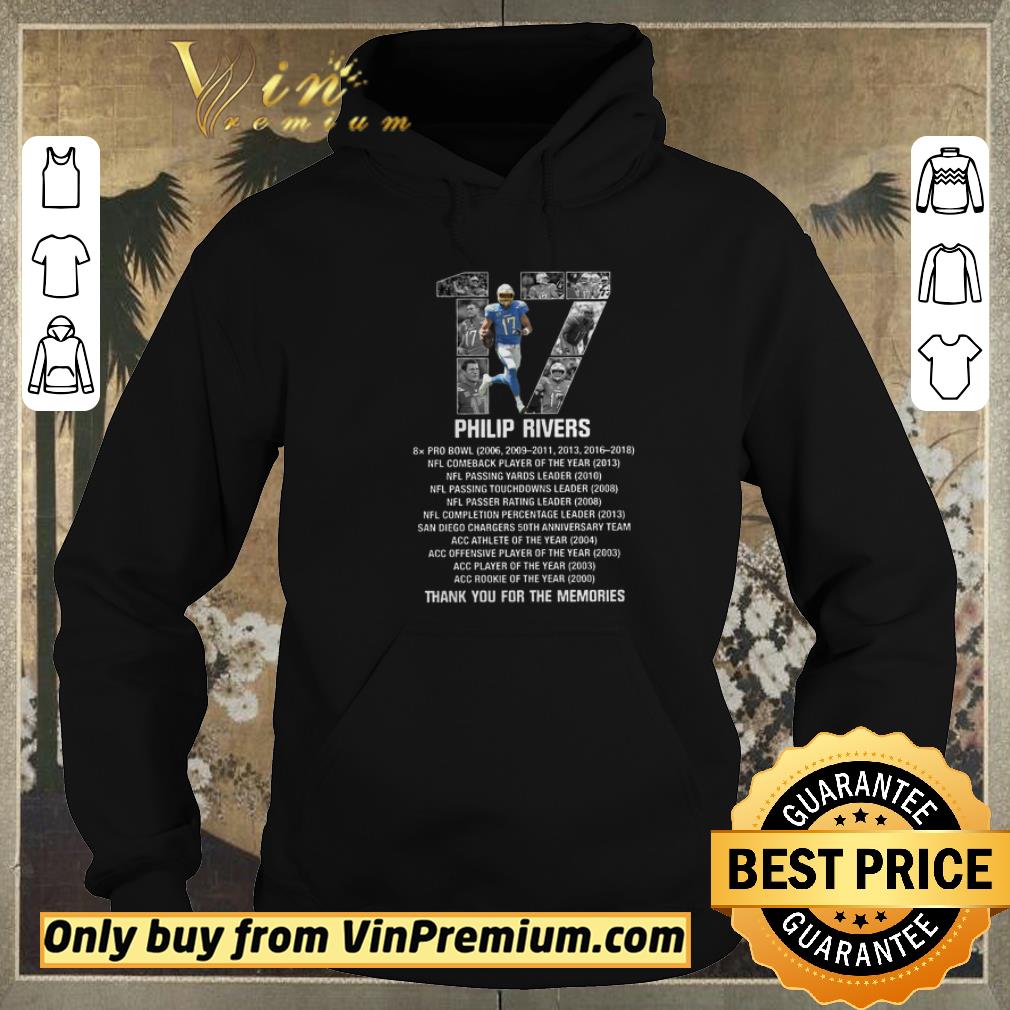 Hot 17 Philip Rivers Thank You For The Memories shirt sweater 986481ed hot 17 philip rivers thank you for the memories shirt sweater 4 - Hot 17 Philip Rivers Thank You For The Memories shirt sweater