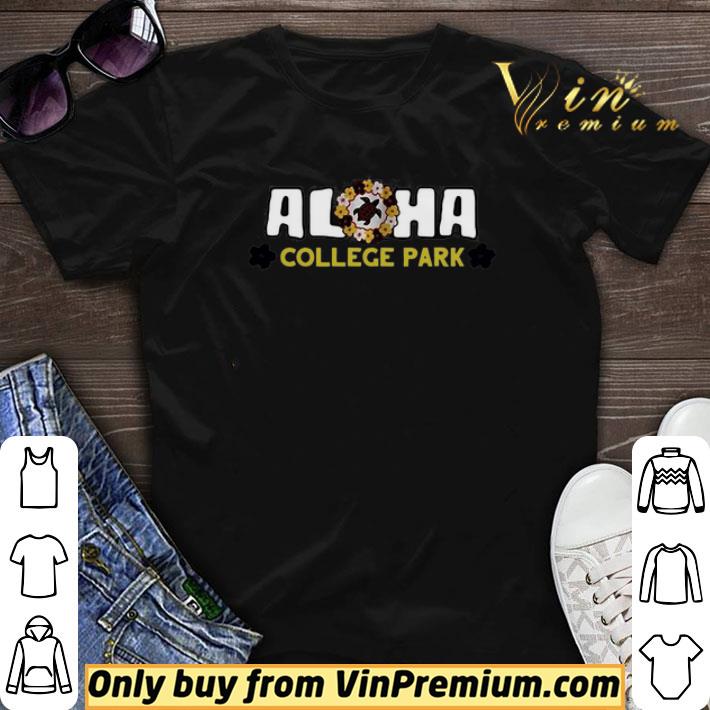 Aloha College Park shirt sweater