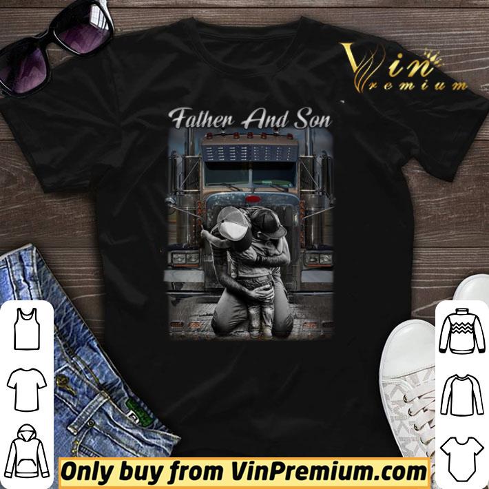 Father And Son Trucker shirt sweater