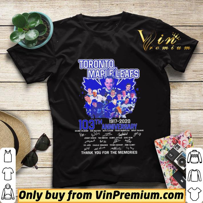 Toronto maple leafs 103th anniversary 1917 2020 signature shirt sweater a5cdf222 toronto maple leafs 103th anniversary 1917 2020 signature shirt sweater 4 - Toronto maple leafs 103th anniversary 1917 2020 signature shirt sweater