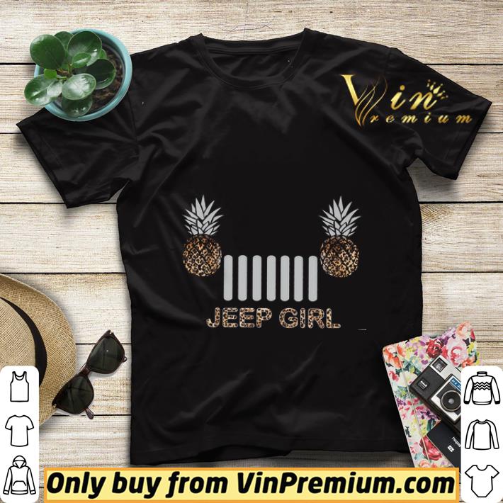 a610f88b pineapple jeep girl leopard shirt sweater 4 - Pineapple Jeep Girl Leopard shirt sweater