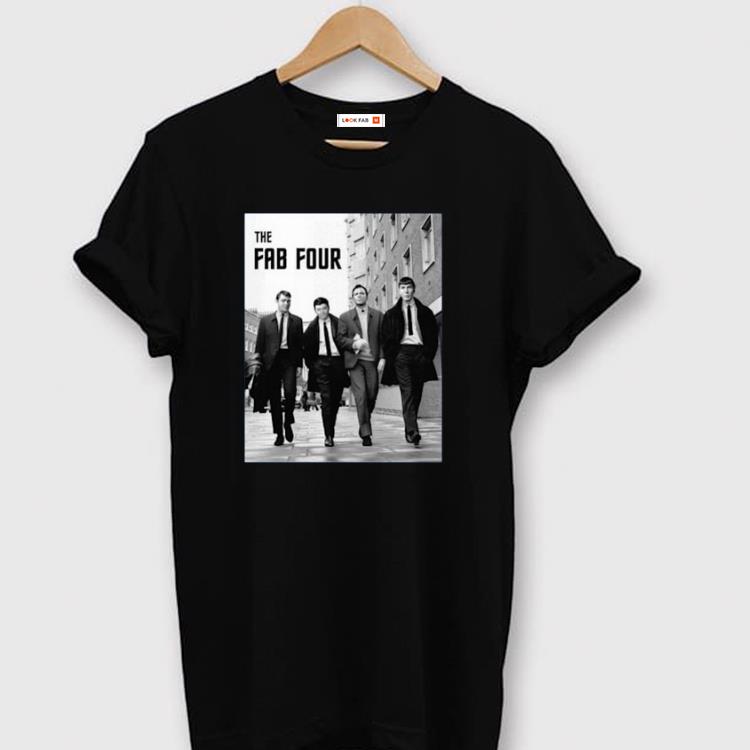 Nice Star Trek The Fab Four Shirt