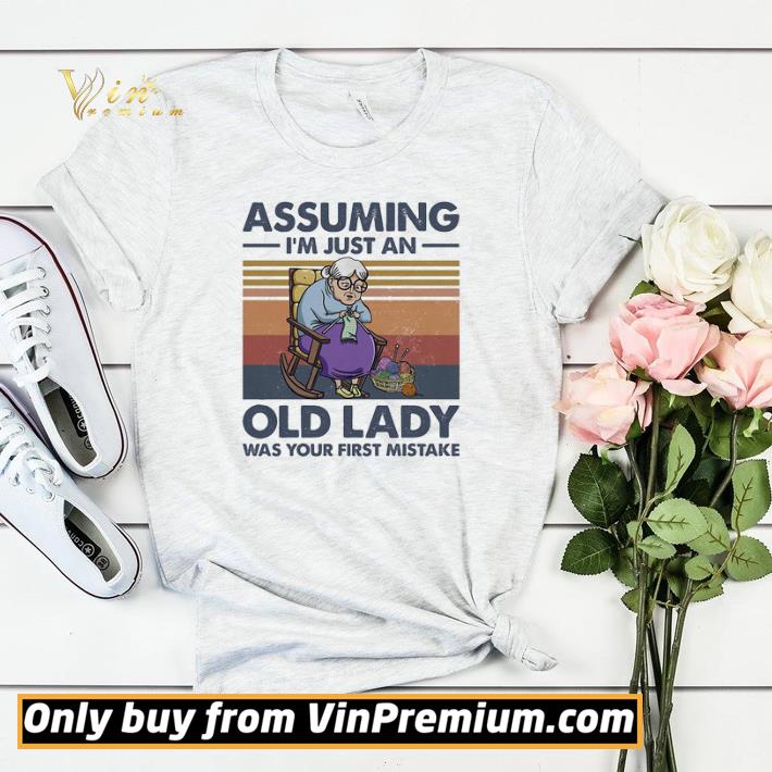 Knitting Grandma assuming I’m just an old man was your first mistake vintage shirt sweater a66fd5d3 knitting grandma assuming i m just an old man was your first mistake vintage shirt sweater 4 - Knitting Grandma assuming I’m just an old man was your first mistake vintage shirt sweater