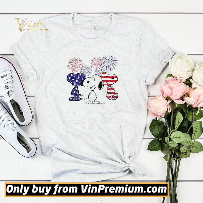 a7710aaa snoopy happy july 4th firework american flag shirt sweater 4 - Snoopy Happy July 4th Firework American Flag shirt sweater