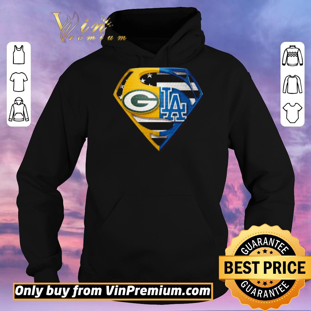 Nice Superman Green Bay Packers and Los Angeles Dodgers shirt sweater a7bf4ff5 nice superman green bay packers and los angeles dodgers shirt sweater 4 - Nice Superman Green Bay Packers and Los Angeles Dodgers shirt sweater