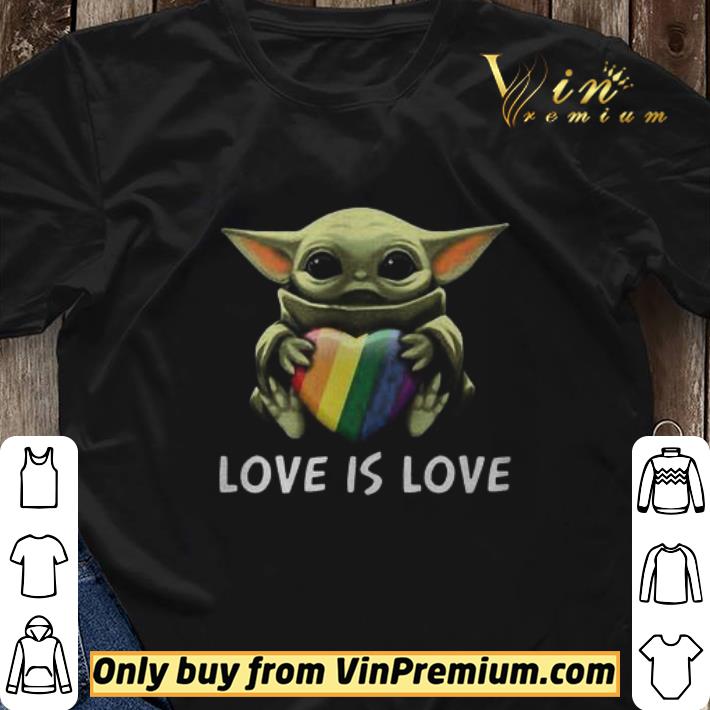 Baby Yoda Love Is Love shirt sweater Baby Yoda Love Is Love shirt sweater
