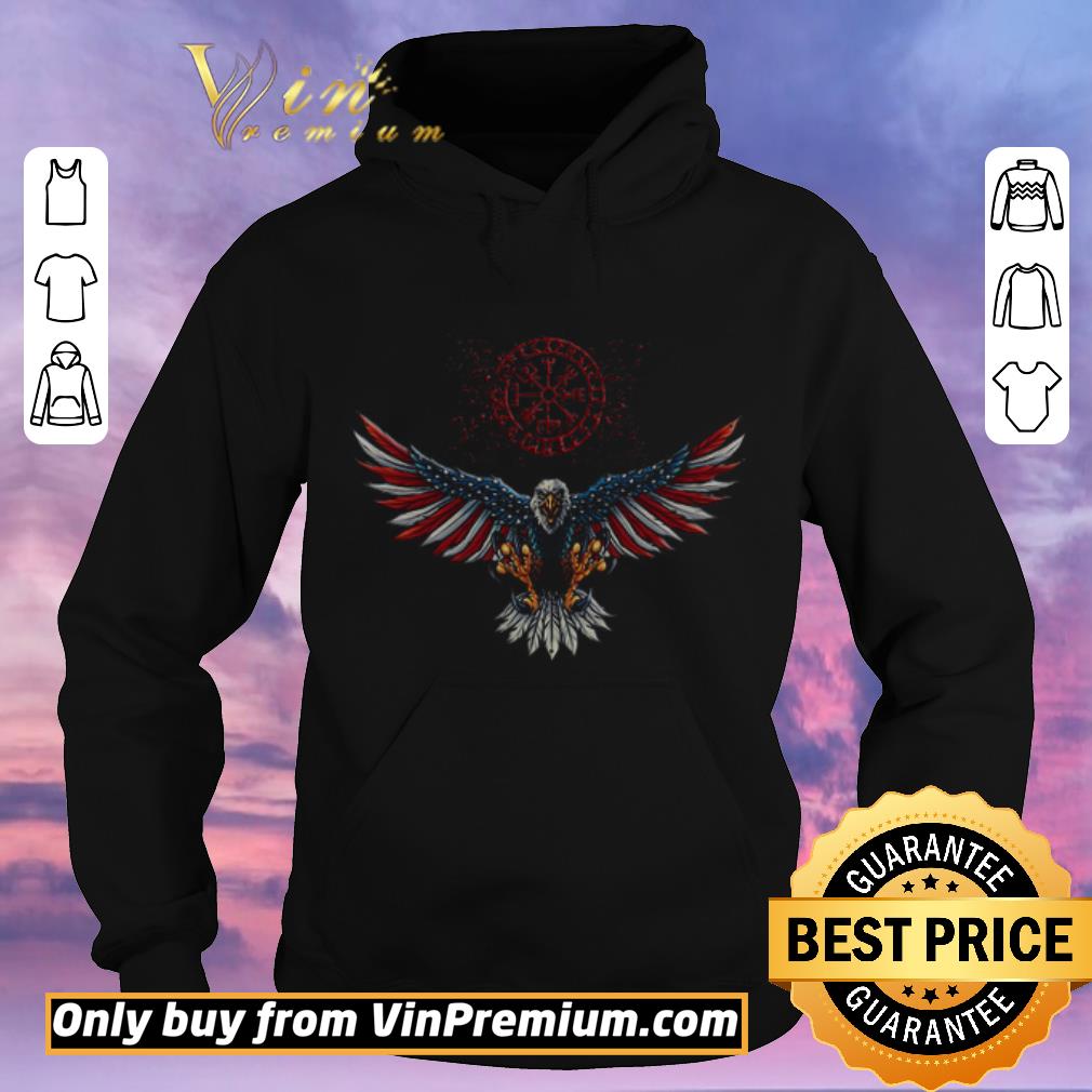 ae908f5f awesome valhalla viking eagle american flag shirt sweater 4 - Awesome Valhalla Viking Eagle American Flag shirt sweater