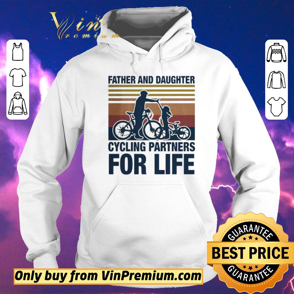 af1ee252 awesome father and daughter cycling partners for life vintage shirt sweater 4 - Awesome Father And Daughter Cycling Partners For Life Vintage shirt sweater