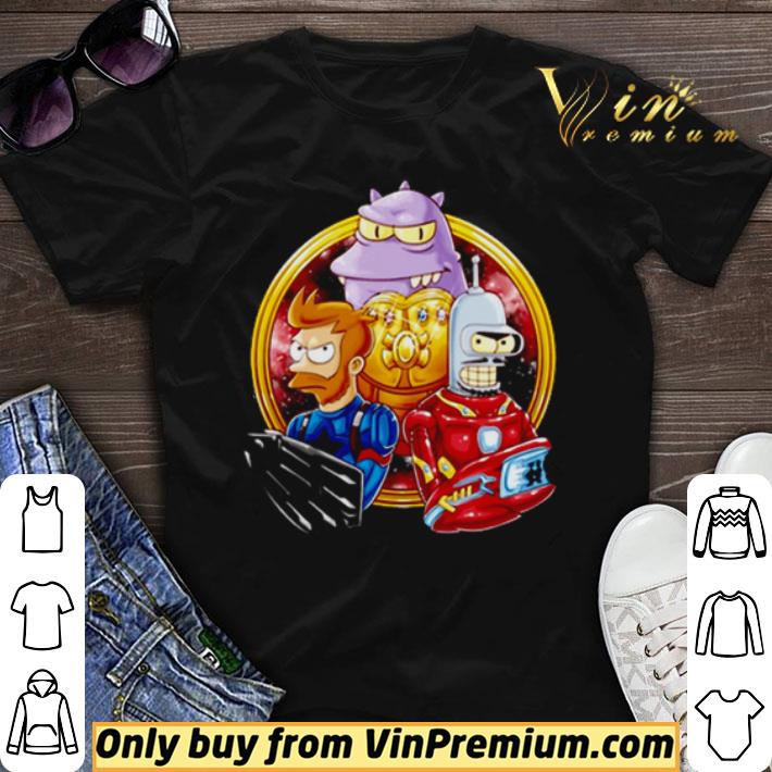 Futurama Captain Fry And Iron Bender In A Civil War shirt sweater
