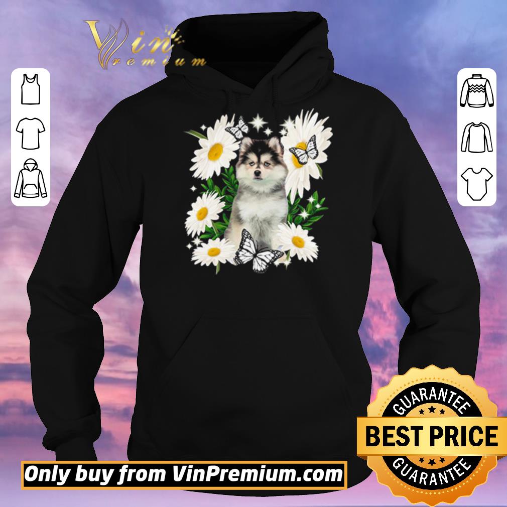 b50ee5f4 hot pomsky daisy flower classic shirt sweater 4 - Hot Pomsky Daisy flower Classic shirt sweater