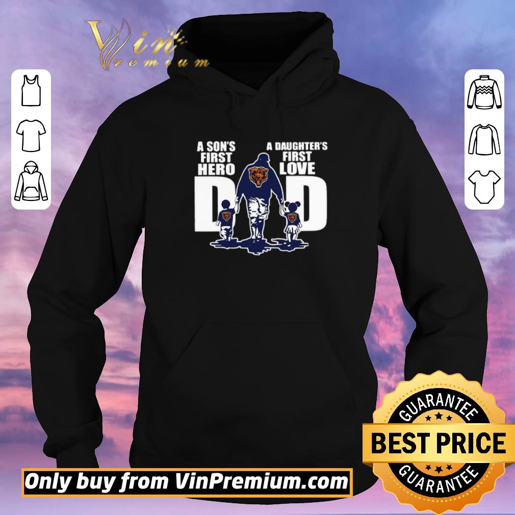 Premium Chicago bear Dad A son s first hero A daughter’s first love shirt sweater b52e7ccb premium chicago bear dad a son s first hero a daughter s first love shirt sweater 4 - Premium Chicago bear Dad A son s first hero A daughter’s first love shirt sweater