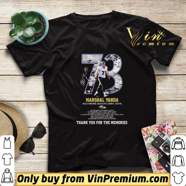 73 marshal yanda baltimore ravens 2007 2019 thank you for the memories signature shirt sweater b69e5010 73 marshal yanda baltimore ravens 2007 2019 thank you for the memories signature shirt sweater 4 - 73 marshal yanda baltimore ravens 2007 2019 thank you for the memories signature shirt sweater