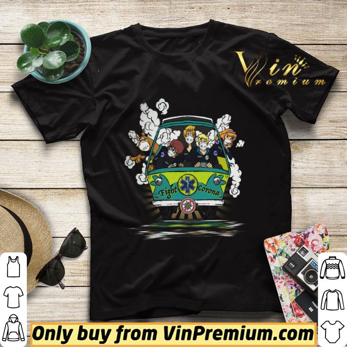 Scooby Doo Mask Run Bus Fight Coronavirus shirt sweater badcd344 scooby doo mask run bus fight coronavirus shirt sweater 4 - Scooby Doo Mask Run Bus Fight Coronavirus shirt sweater