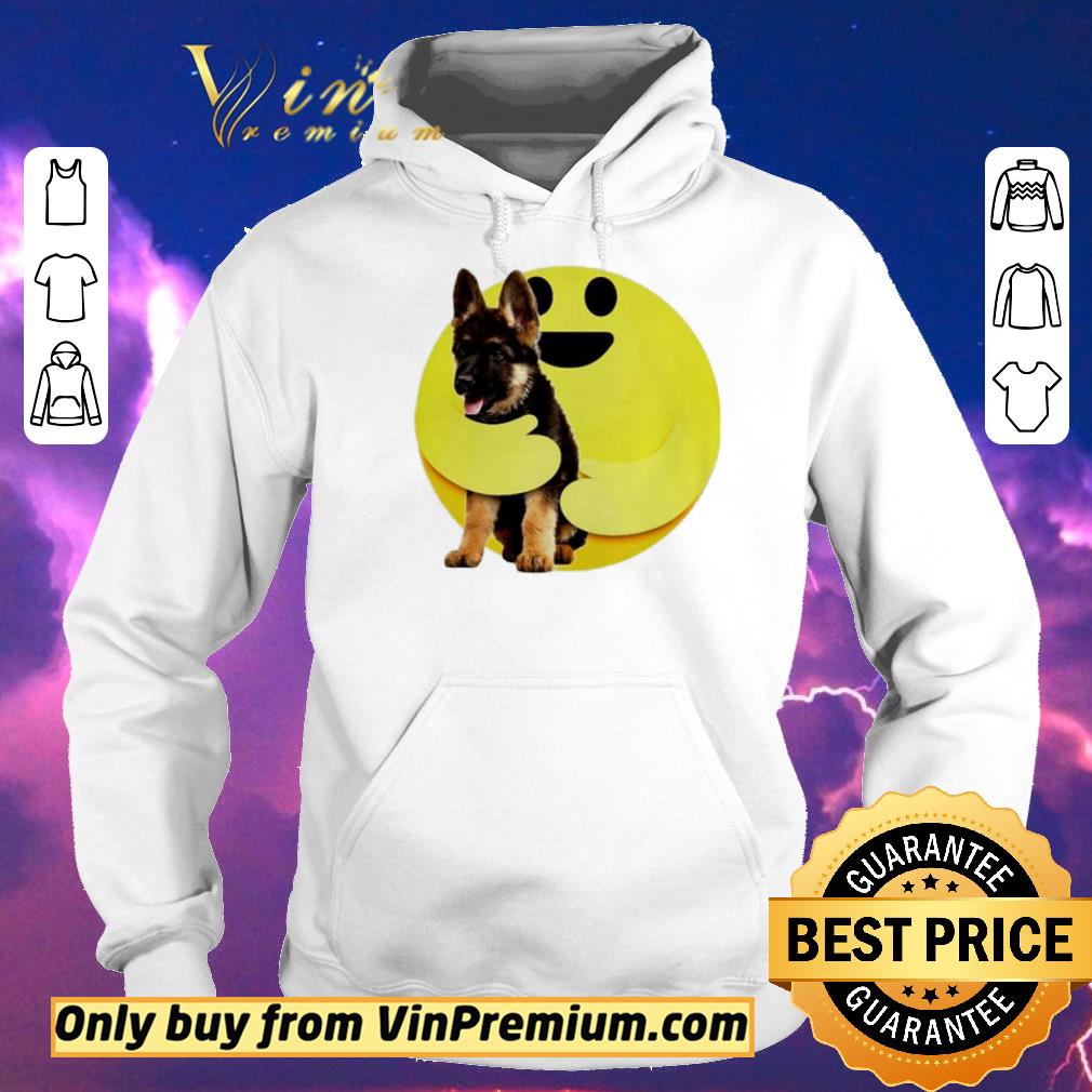 c44b6e55 top facebook care emoji hugging german shepherd shirt sweater 4 - Top Facebook care emoji hugging German Shepherd shirt sweater