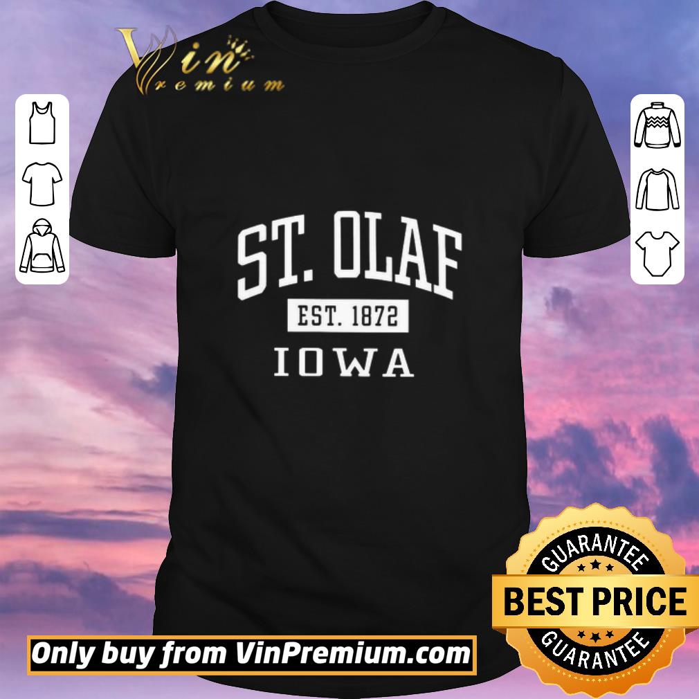 Official St. Olaf Est 1872 Iowa shirt sweater