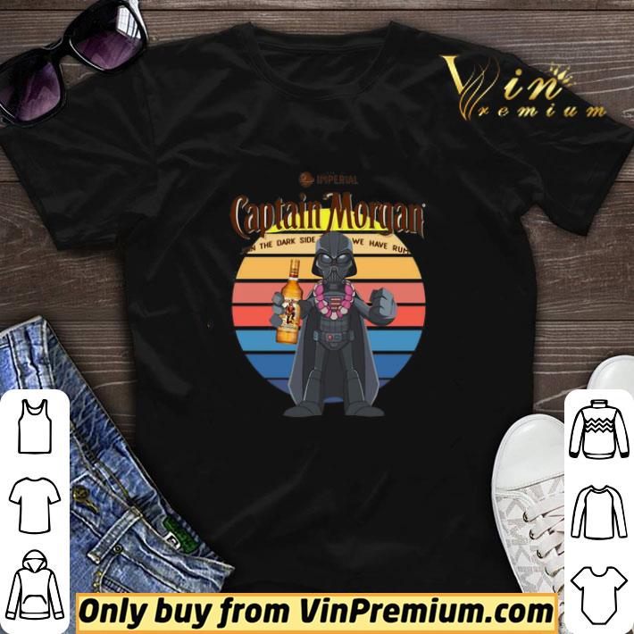 Star Wars Imperial Captain Morgan Join The Dark Side We Have Rum Vintage shirt sweater