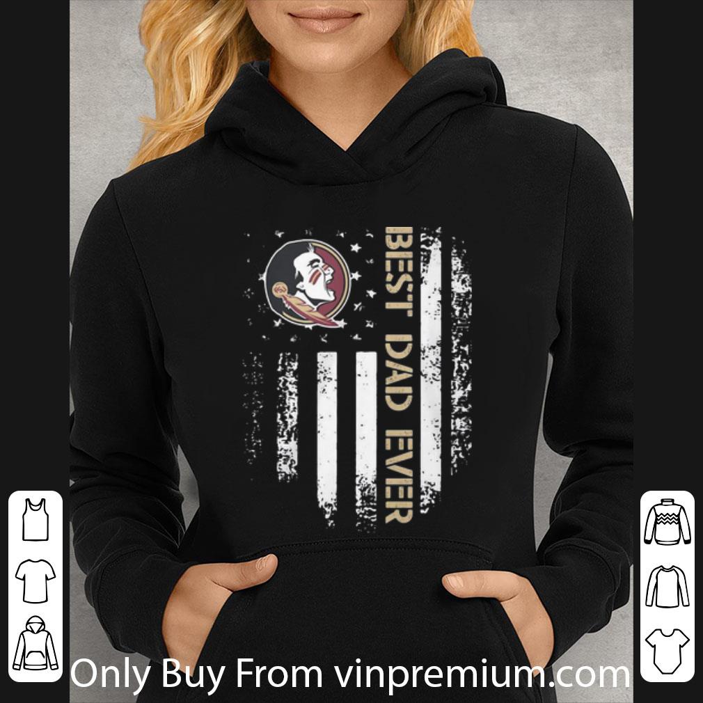 cb70a8c9 top florida state seminoles best dad ever american flag father s day shirt 4 - Top Florida State Seminoles Best Dad Ever American Flag Father's Day shirt