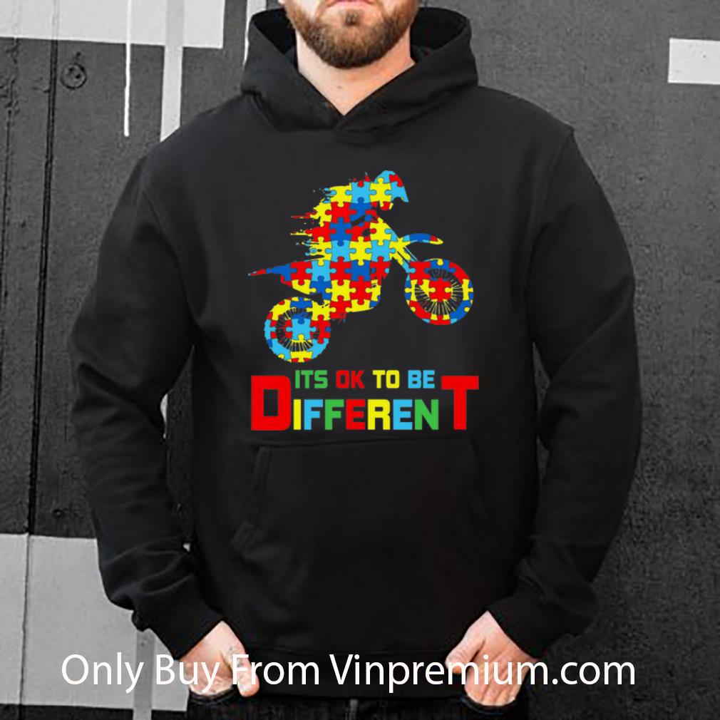 cbb9df86 premium motorbike it s ok to be different autism shirt 4 - Premium Motorbike It’s Ok To Be Different Autism shirt
