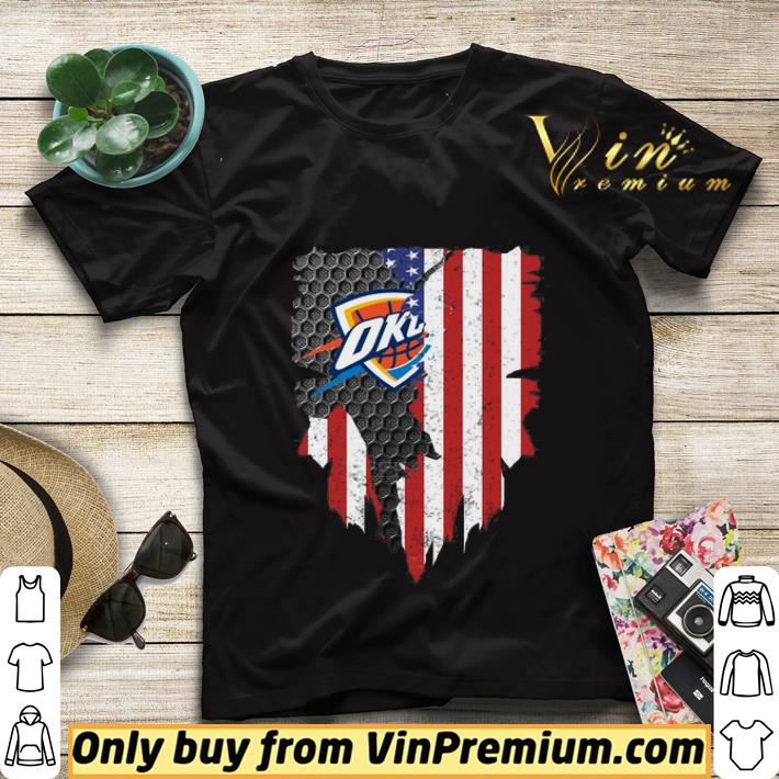 cdd72299 oklahoma city thunder inside american flag shirt sweater 4 - Oklahoma City Thunder Inside American Flag shirt sweater