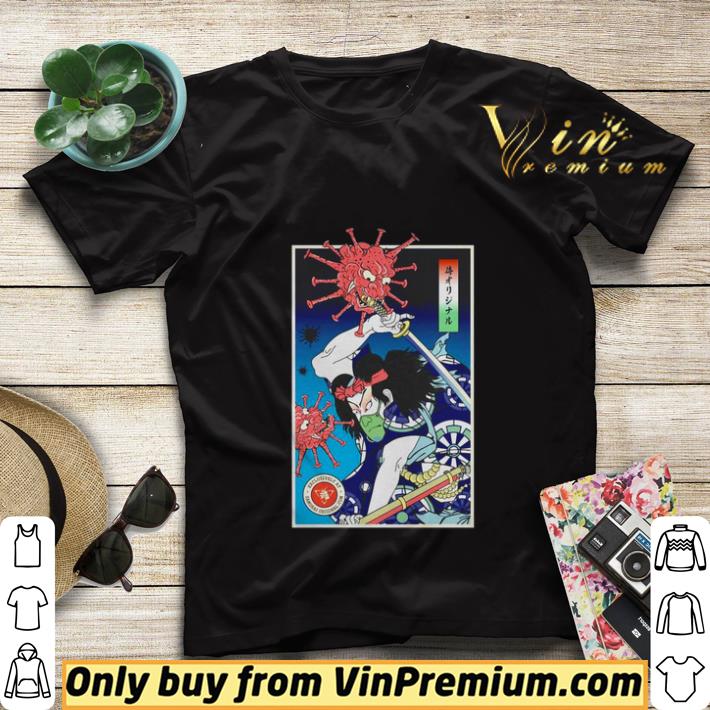 cec1441a samurai vs virus demon shirt sweater 4 - Samurai vs virus demon shirt sweater