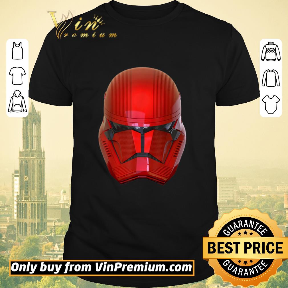 Official Star Wars The Rise Of Skywalker Red Sith Trooper Helmet shirt sweater