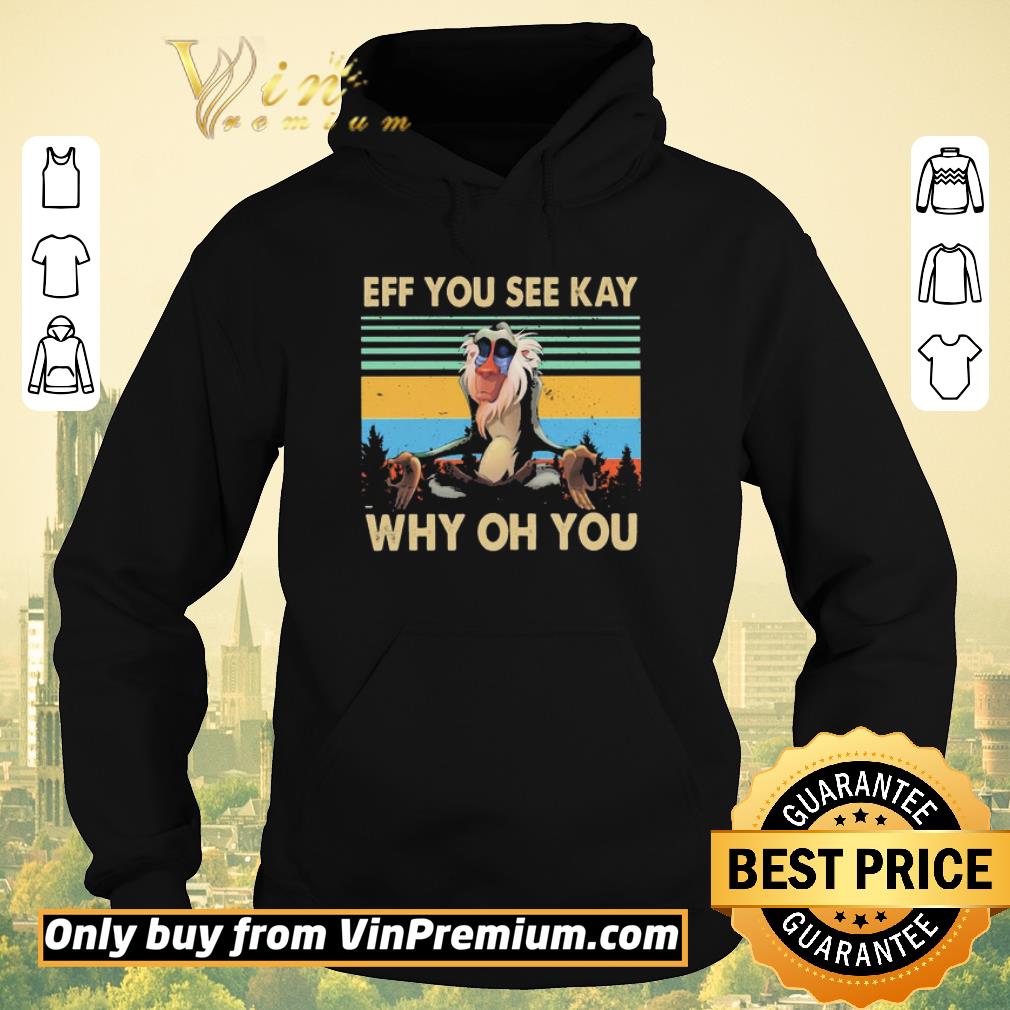 Nice Rafiki yoga Eff you see kay why oh you vintage shirt sweater d1a557d6 nice rafiki yoga eff you see kay why oh you vintage shirt sweater 4 - Nice Rafiki yoga Eff you see kay why oh you vintage shirt sweater