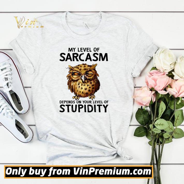 The Owl My Level Of Sarcasm Depends On Your Level Of Stupidity shirt sweater d2f36aaf the owl my level of sarcasm depends on your level of stupidity shirt sweater 4 - The Owl My Level Of Sarcasm Depends On Your Level Of Stupidity shirt sweater