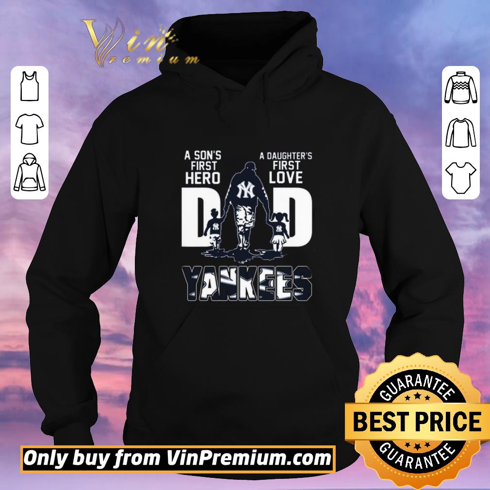 Premium Yankees Dad A Son's First Hero A Daughter's First Love happy Father's Day shirt sweater d7302e38 premium yankees dad a son s first hero a daughter s first love happy father s day shirt sweater 4 - Premium Yankees Dad A Son's First Hero A Daughter's First Love happy Father's Day shirt sweater