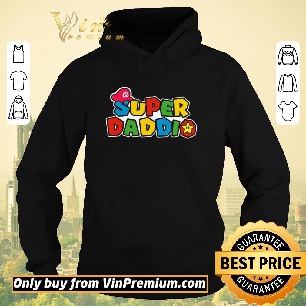 d8e48a1a funny mario super daddio happy father s day shirt sweater 4 - Funny Mario Super Daddio Happy Father's Day shirt sweater