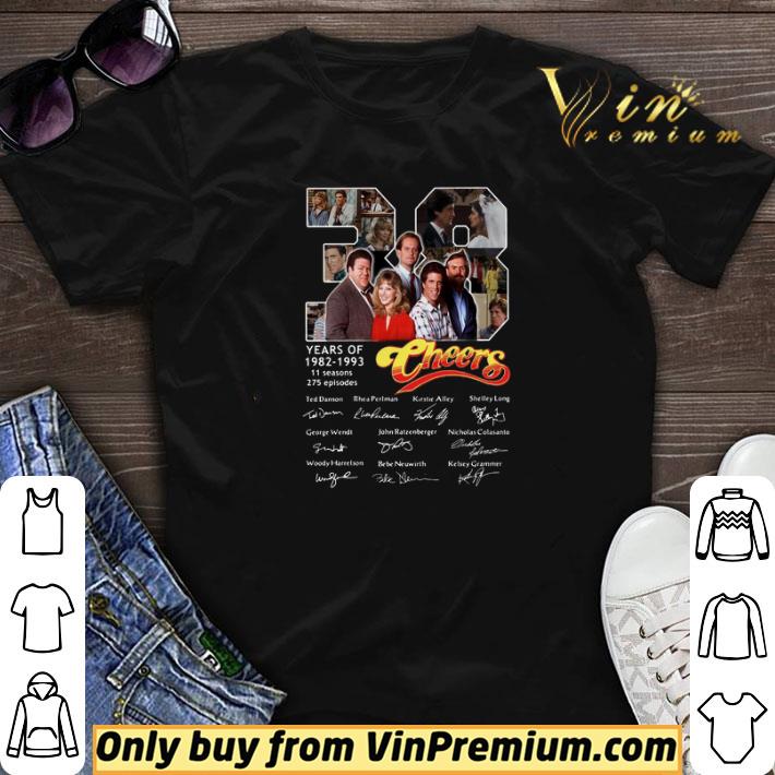 38 years of 1982 1993 Cheers signatures shirt sweater