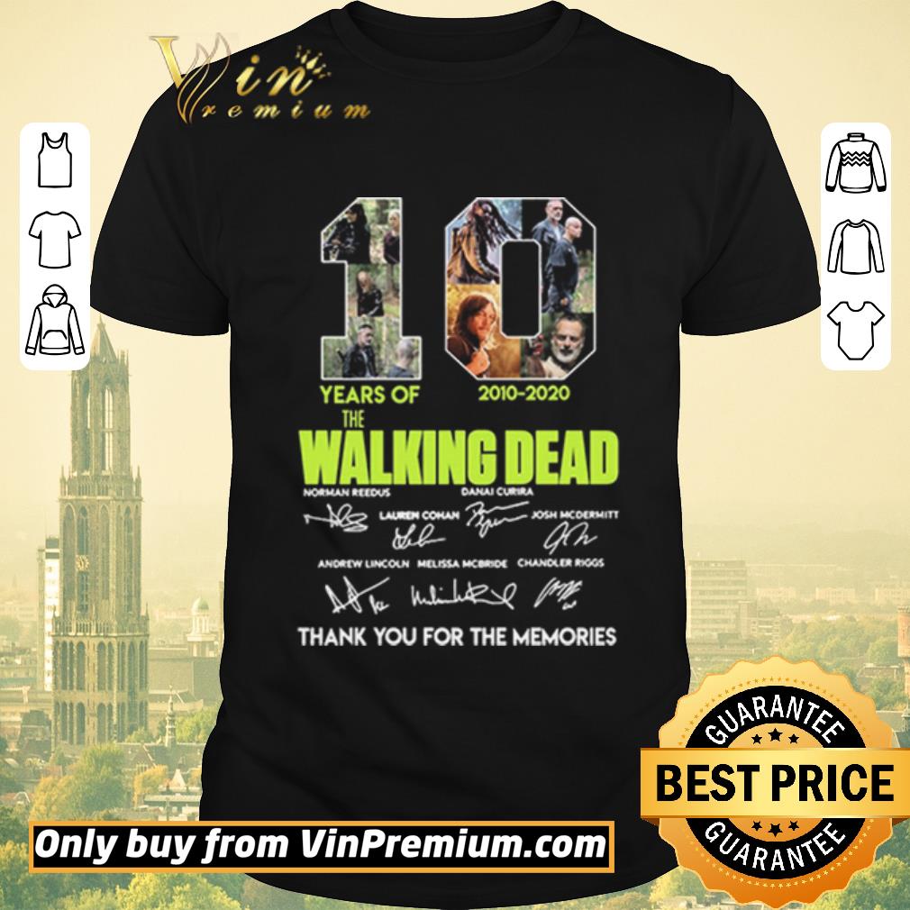 Awesome 10 Years of The Walking Dead shirt sweater