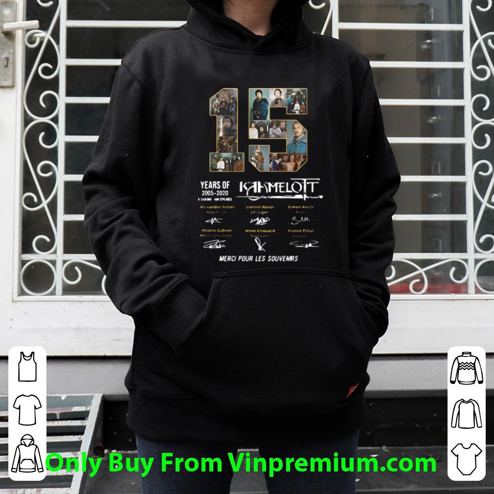 f916091f premium 15 years of kamelot merci pour les souvenirs signatures shirt 4 - Premium 15 Years Of Kamelot Merci Pour Les Souvenirs Signatures shirt