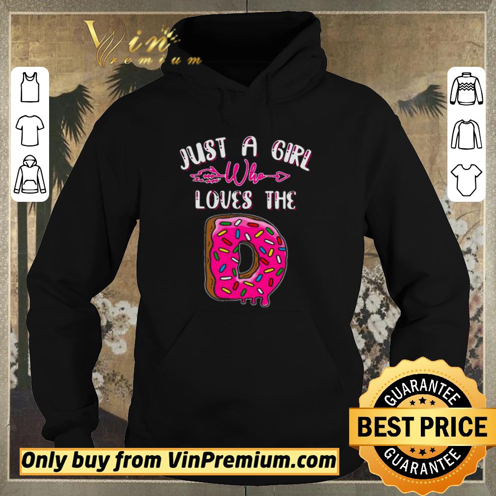 00ee08da premium just a girl who loves d donut shirt sweater 4 - Premium Just A Girl Who Loves D Donut shirt sweater