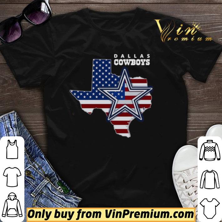 Dallas Cowboys American Map Flag shirt sweater