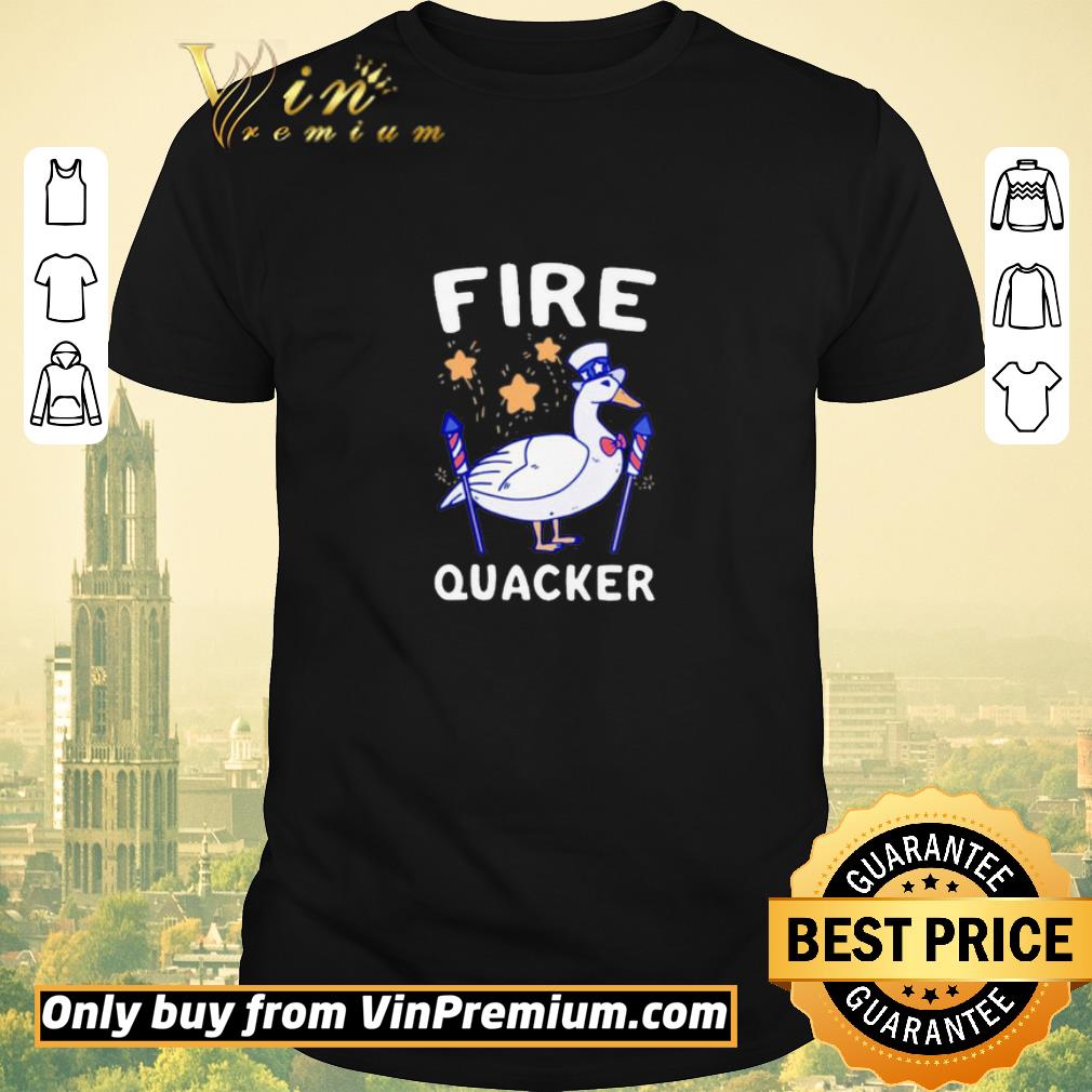 Awesome Goose Fire Quacker 4th of July shirt sweater