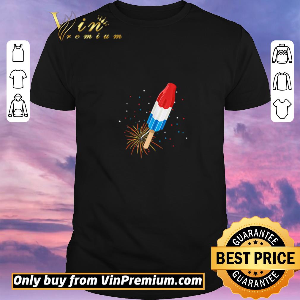 Awesome Fireworks Popsicle American Flag 4th of July shirt sweater
